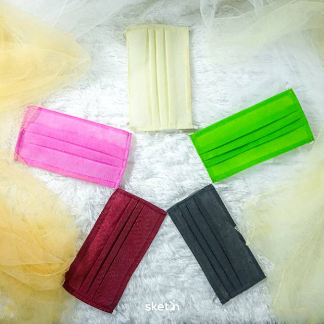 Original Shape Fabric Mask Mask - Spunbond Material & Frog Fabric ...