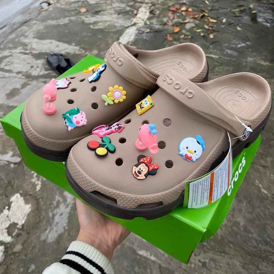 Crocs with online fish