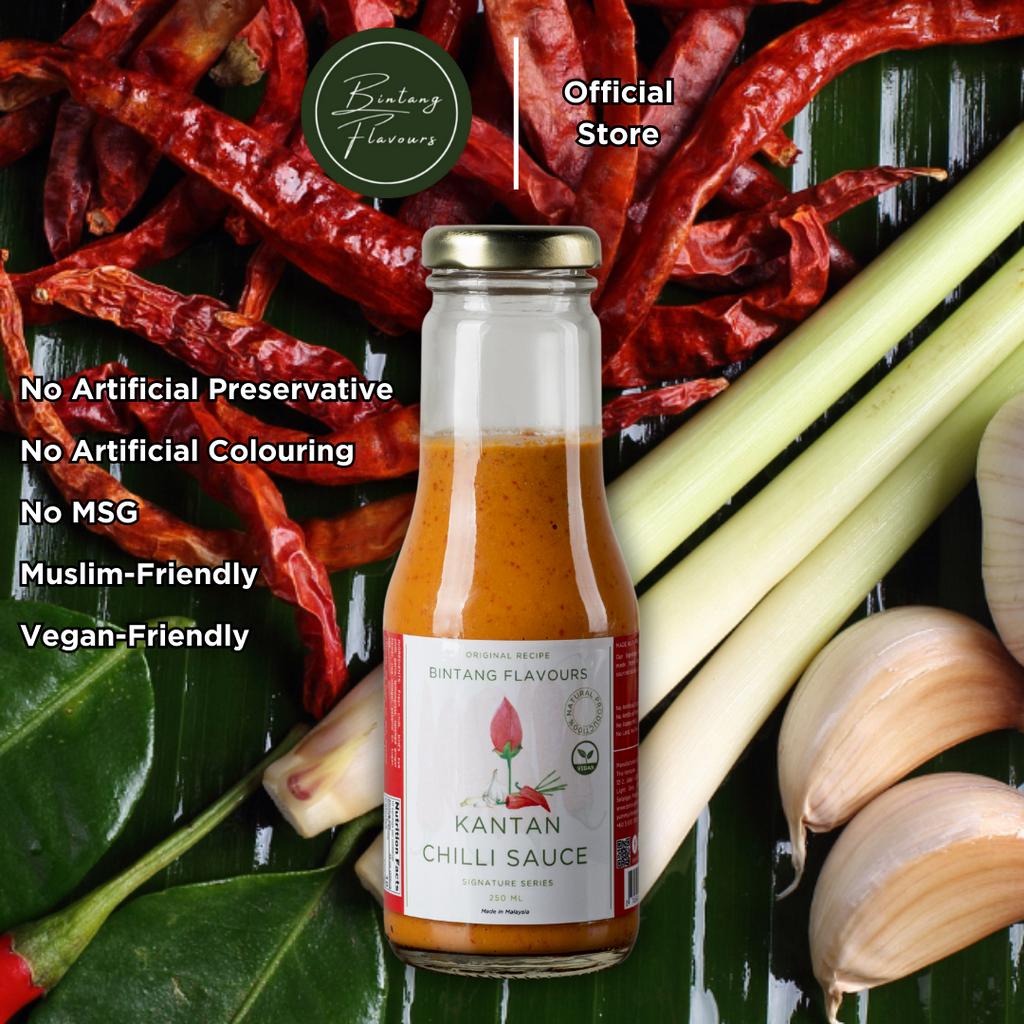 Bintang Flavours Kantan Chilli Sauce (250ml) (No Pork/Lard) Shopee