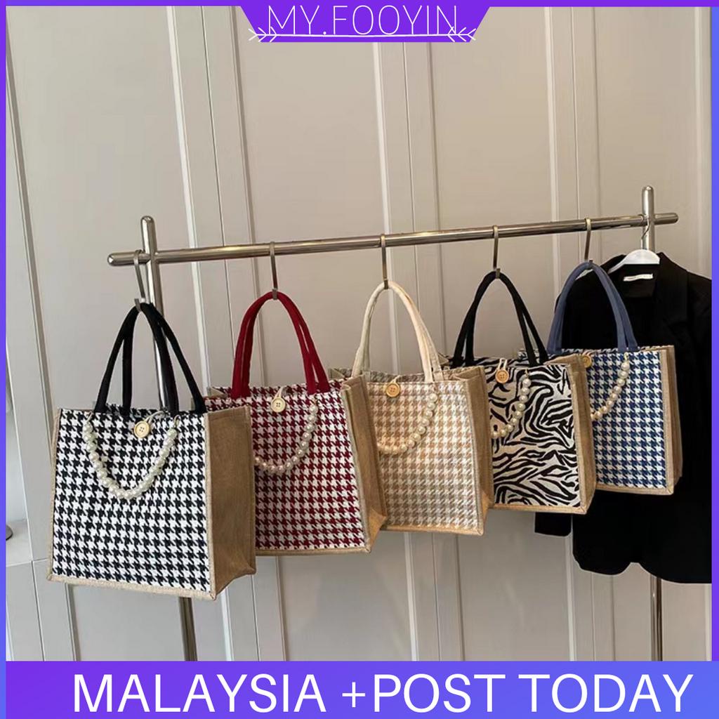 N379 READY STOCK MYFOOYIN Japan Canvas Design Tote Bag Handbag Shoulder ...