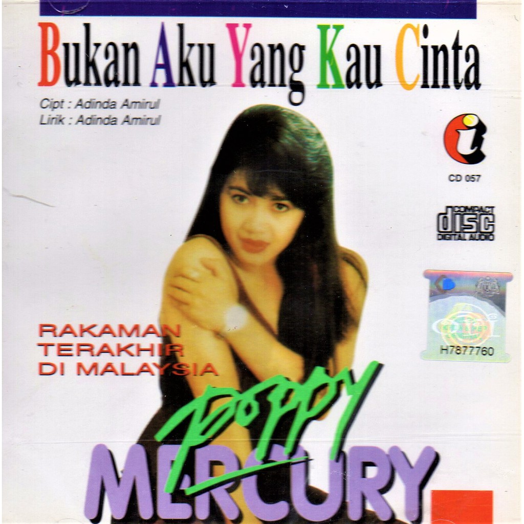 POPPY MERCURY - Bukan Aku Yang Kau Cinta ( CD) | Shopee Malaysia