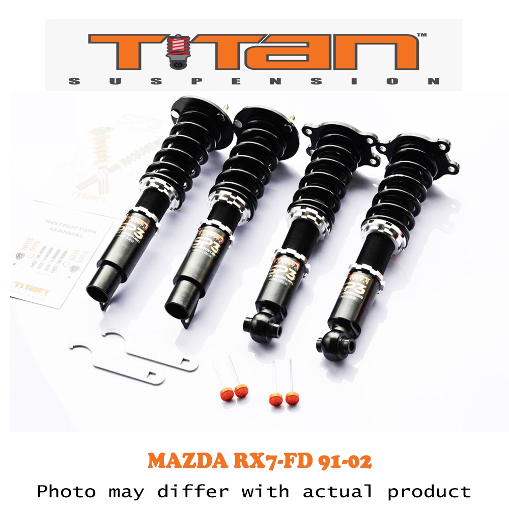 MAZDA RX7-FD 91-02 - TITAN ADJUSTABLE SUSPENSION | Shopee Malaysia