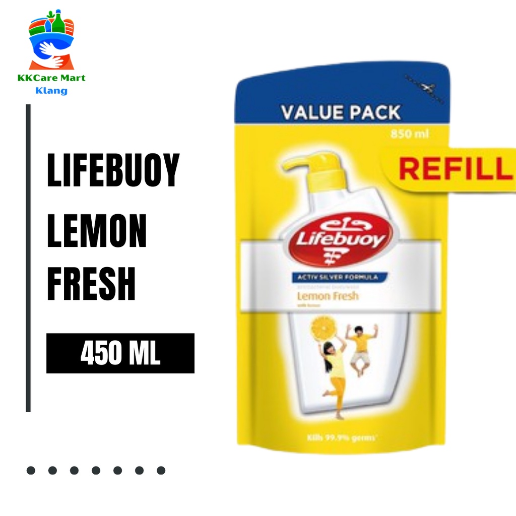 Lifebuoy Lemon Fresh with lemon Body Wash Refill 450ML Shopee Malaysia