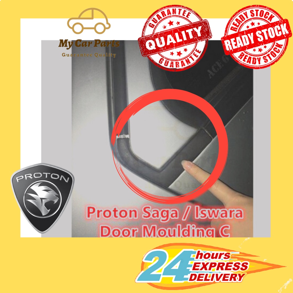 Proton Saga/Iswara 19852006 Door Moulding Corner (C) Shopee Malaysia