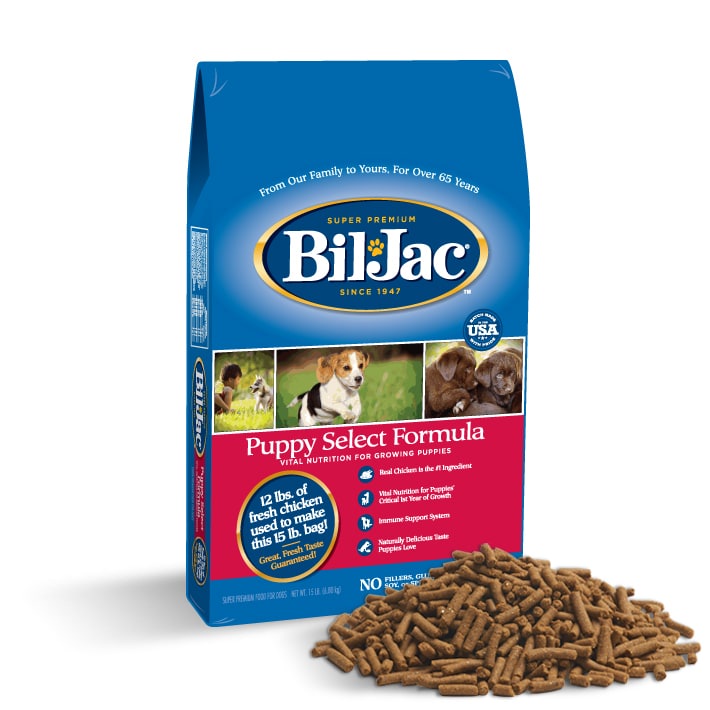2.72kg BilJac Select Formula Puppy Adult Senior Reduced Fat Dog Dry Food Makanan Anjing TPF Shopee Malaysia