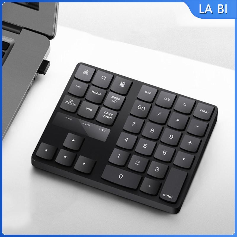 Wireless Numeric Keypad Keyboard Number Pad for Laptop PC, 35 FSK ...