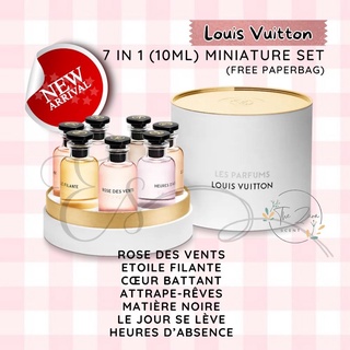 ORIGINAL] LOUIS VUITTON LES PARFUMS 7IN1 MINIATURE SET FOR WOMEN