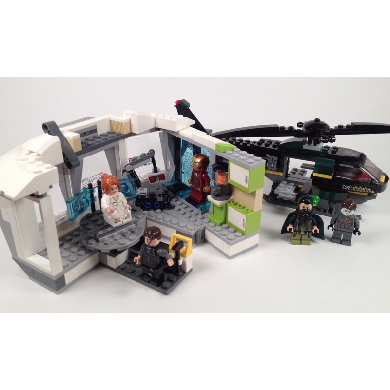 LEGO Marvel Super Heroes 76007 Iron Man Malibu Mansion Attack Shopee Malaysia