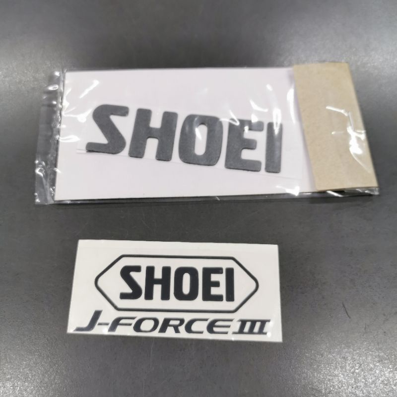 Shoei Sticker J force 3 (1set/1pcs) | Shopee Malaysia