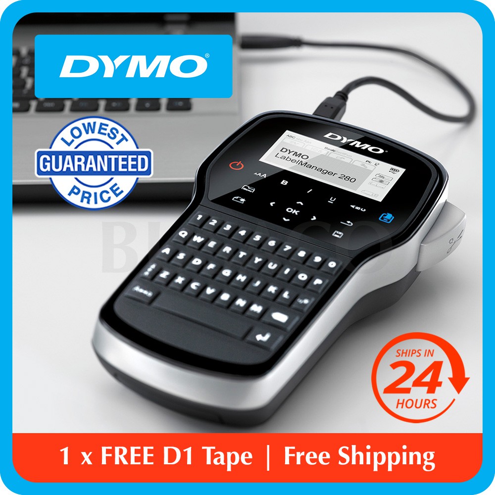 🔥Ready Stock🔥 DYMO Label Maker LabelManager 280 Rechargeable