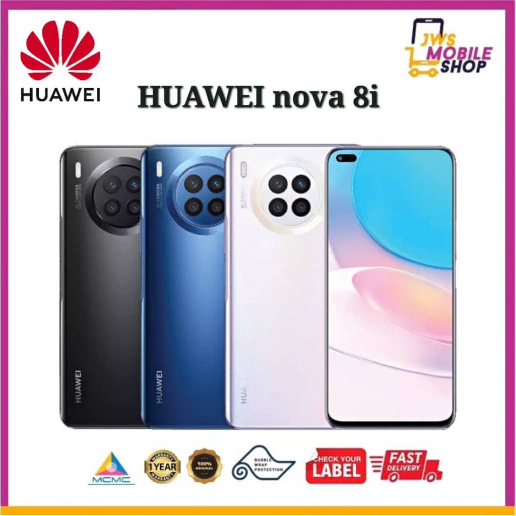 Huawei Nova 8i   7i (8gb+128gb) [original Huawei Malaysia] *nova 8i 