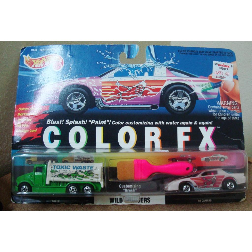 Hot Wheels COLOR FX Tanker and '92 Camaro Wild Cruisers | Shopee Malaysia