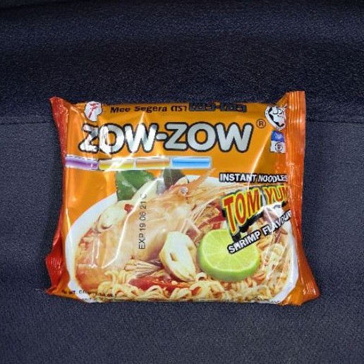 Zow-zow Instant Noodles Tom Yam Shrimp Flavour 泰式东炎面5x60g | Shopee Malaysia