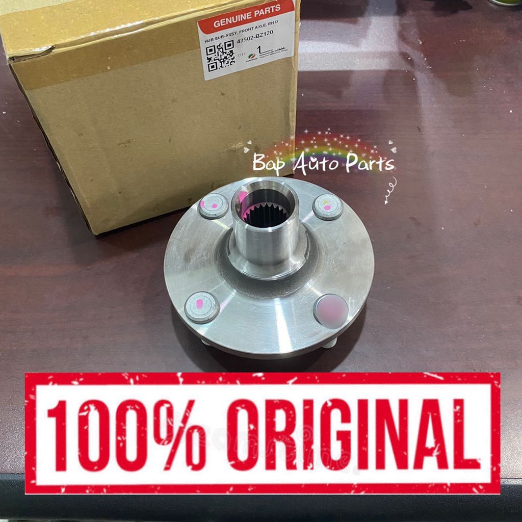 PERODUA MYVI LAGI BEST, AXIA, BEZZA FRONT BEARING HUB AXLE ORIGINAL