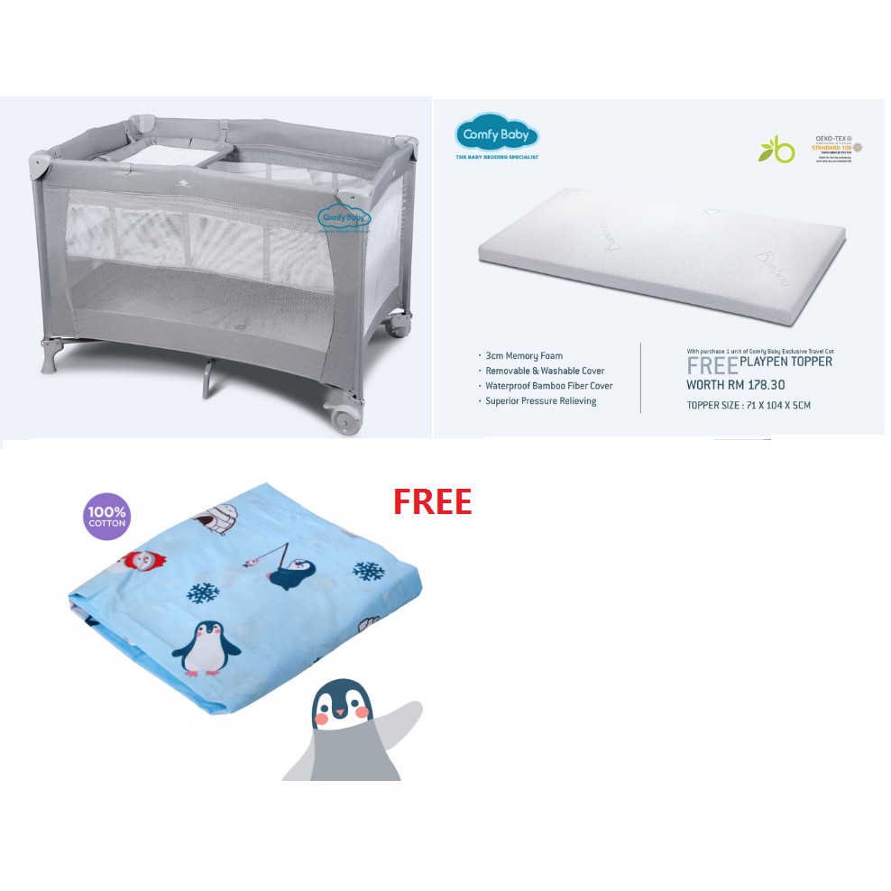 Travel cot mattress outlet 104 x 74