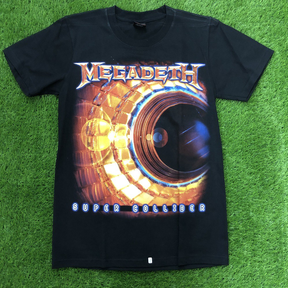 MEGADETH Rock Band Shirts SUPER COLLIDER T-Shirt # Oasis Dewa
