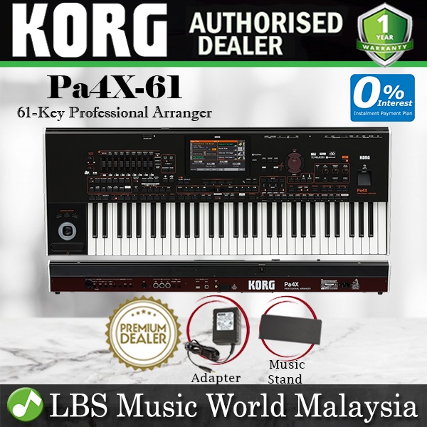 Korg pa4x deals 61 keys