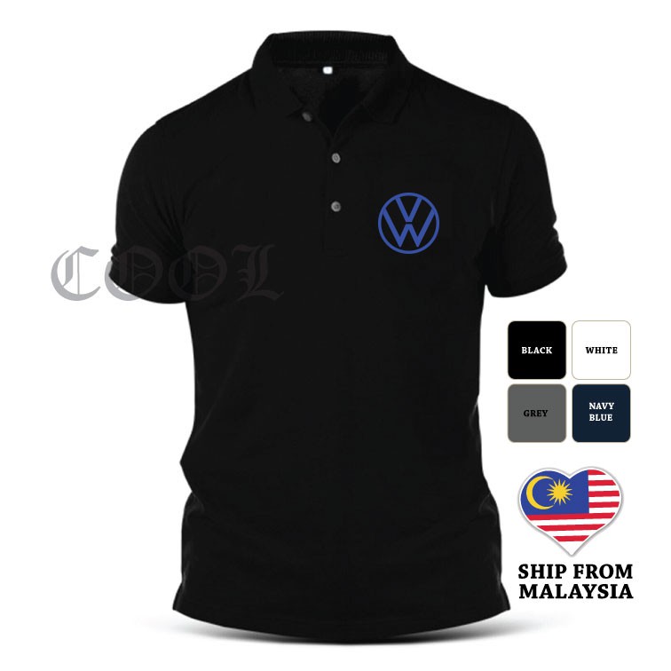 SULAM VW Volkswagen Embroidery Golf GTI R Beetle Passat Polo T Shirt ...