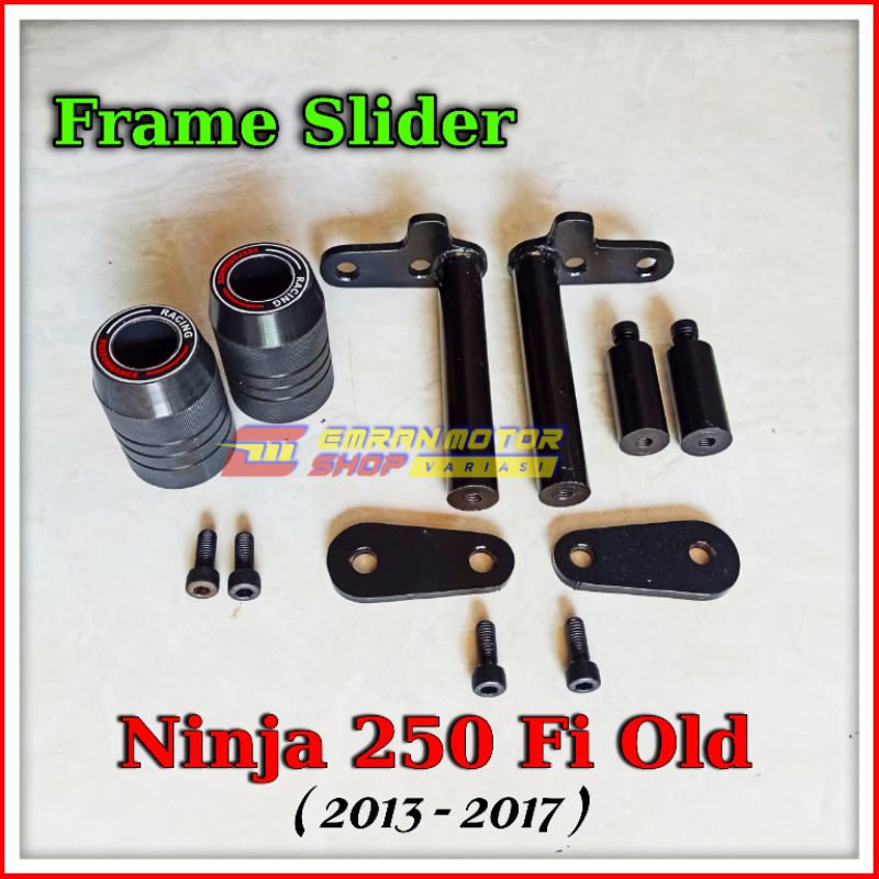 Frame Slider ninja 250 fi old old (20132017) jalu body Protector ninja