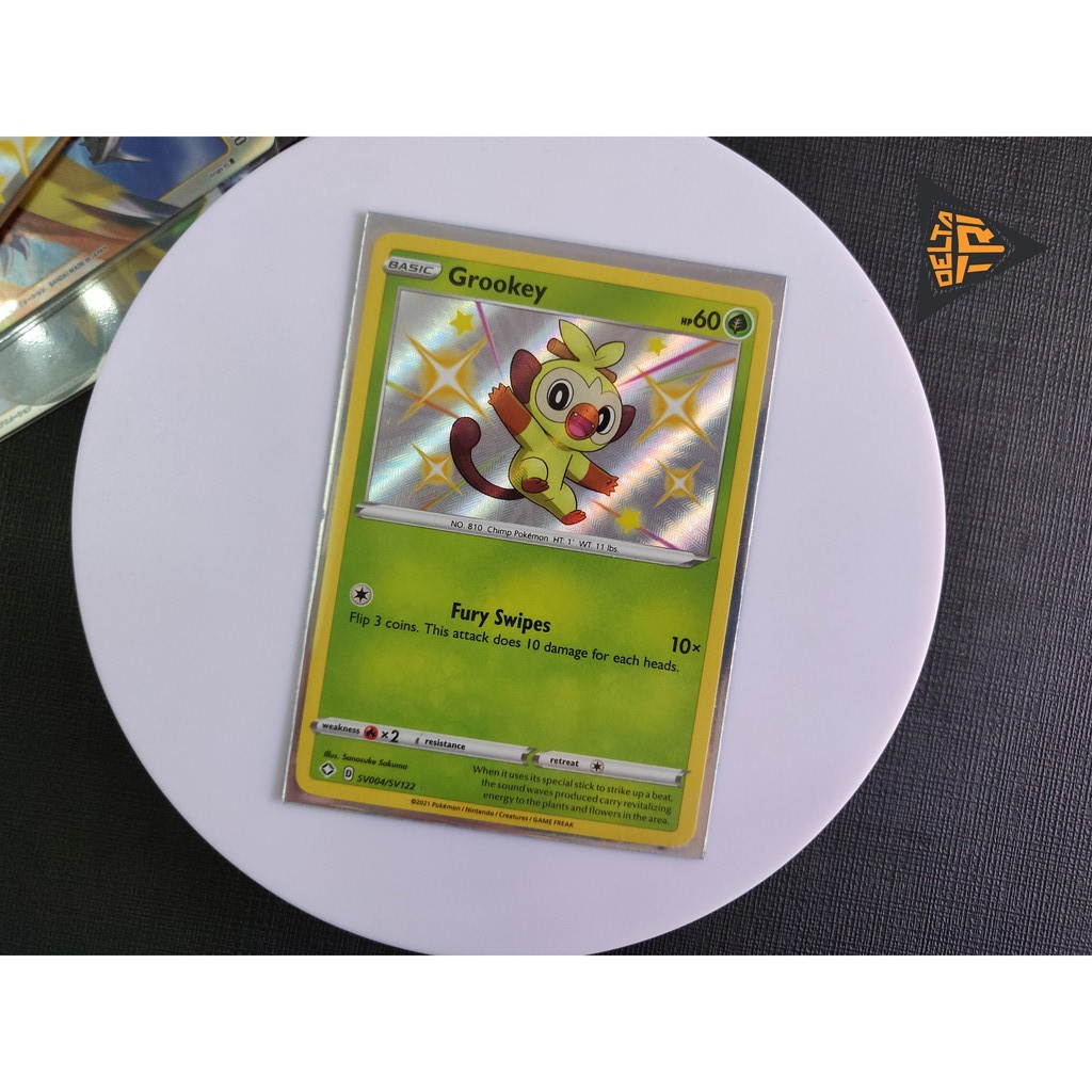 shiny grookey pokemon card Grookey #011 - Sword & Shield Card List - Pokemon TCG