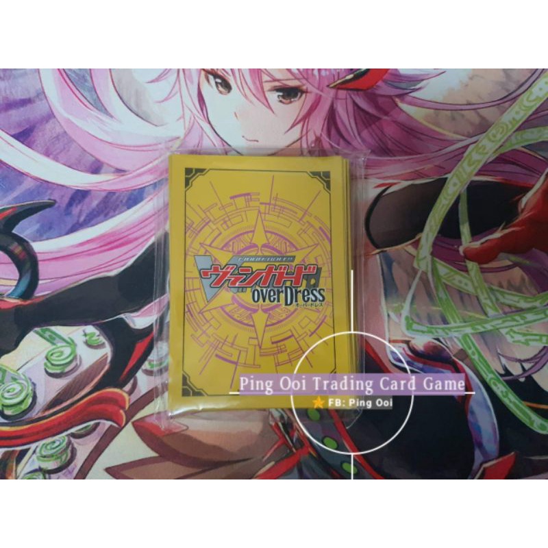 cardfight vanguard overdress card sleeves Wallet Crossbody Phone Case in Black/Gold Style