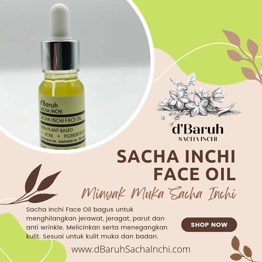 Sacha Inchi Face Oil Shopee Malaysia