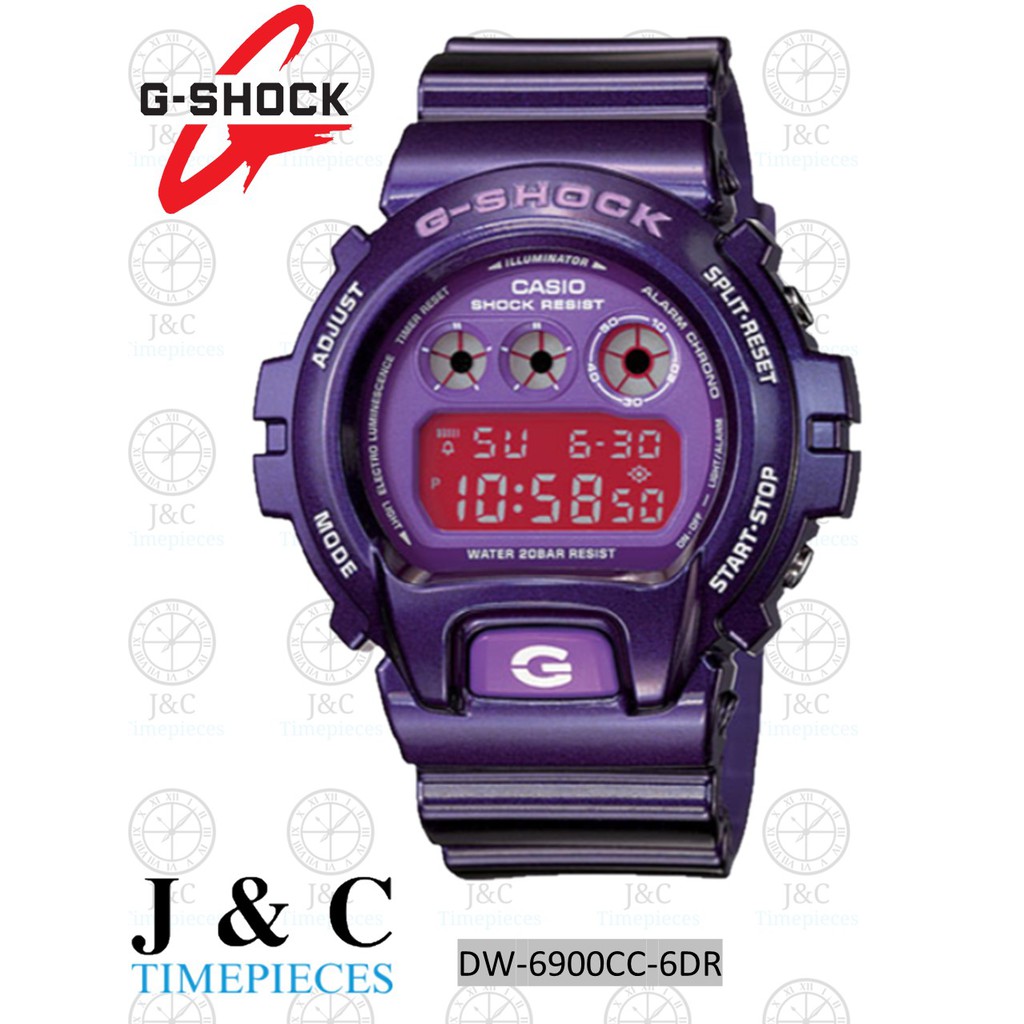 CASIO G-SHOCK DW-6900CC-6DR/RIBENA WATCH (100% ORIGINAL) | Shopee