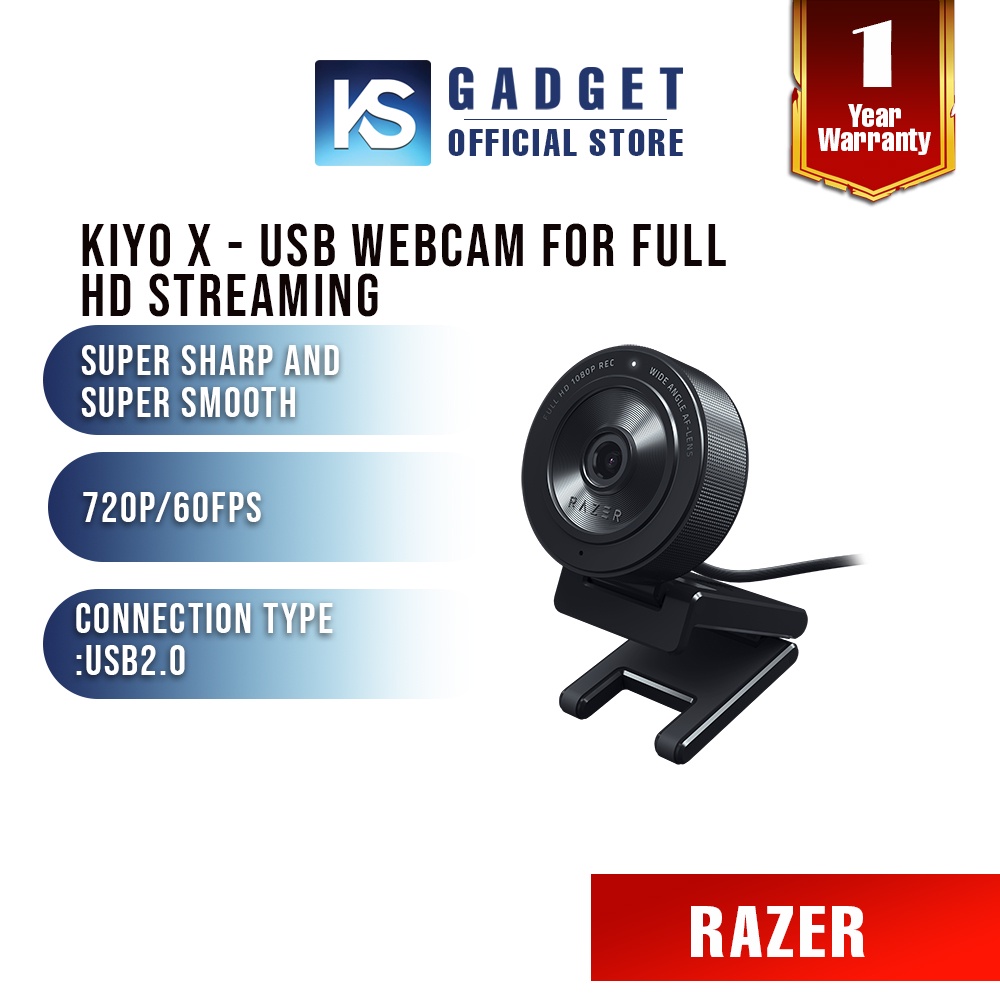 USB Webcam for FHD Streaming - RAZER KIYO X