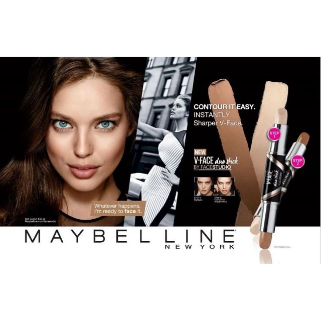 Maybelline Master Contour V Shape Duo Stick Review And Swatches