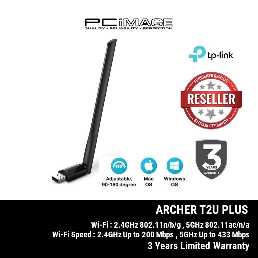 RECEPTOR WIFI Usb Wi-fi Tp-link Archer T2u Mini Dual Band Ac600