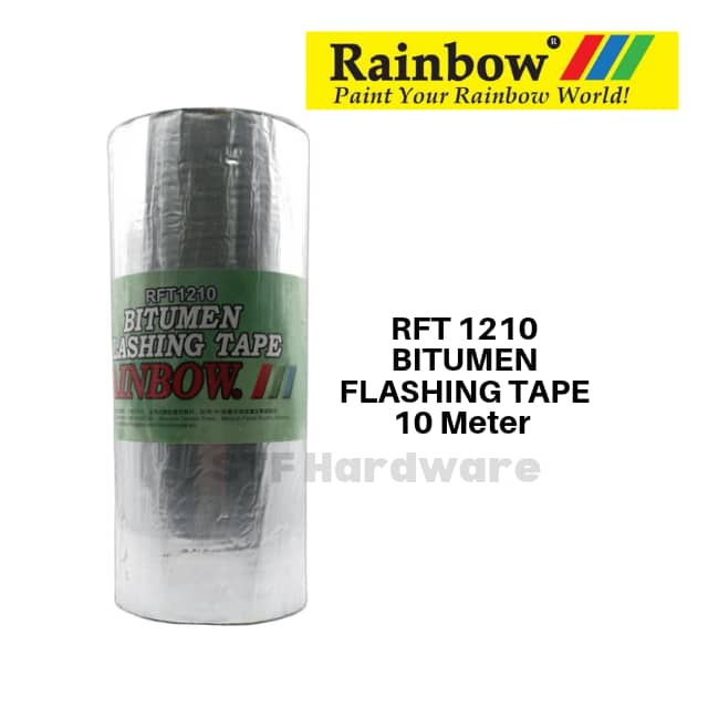 10M SAF TAPE / RAINBOW Dry Fix Roof Ridge Leak Proof Bitumen Poly Tape ...