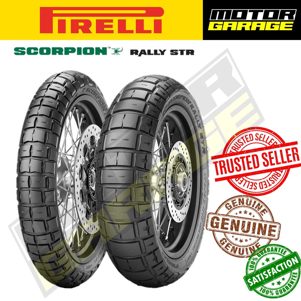PIRELLI SCORPION RALLY STR - ADVENTURE TIRE | Shopee Malaysia