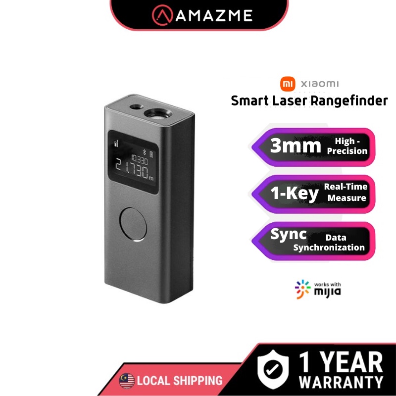 Xiaomi Mijia Smart Laser Rangefinder works with Mijia APP Bluetooth ...