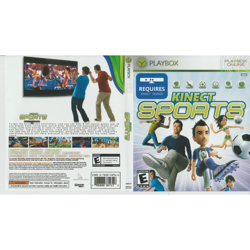 ps4 pro~ps4~ps4 game~ XBOX 360 GAME : Kinect Sports | Shopee Malaysia