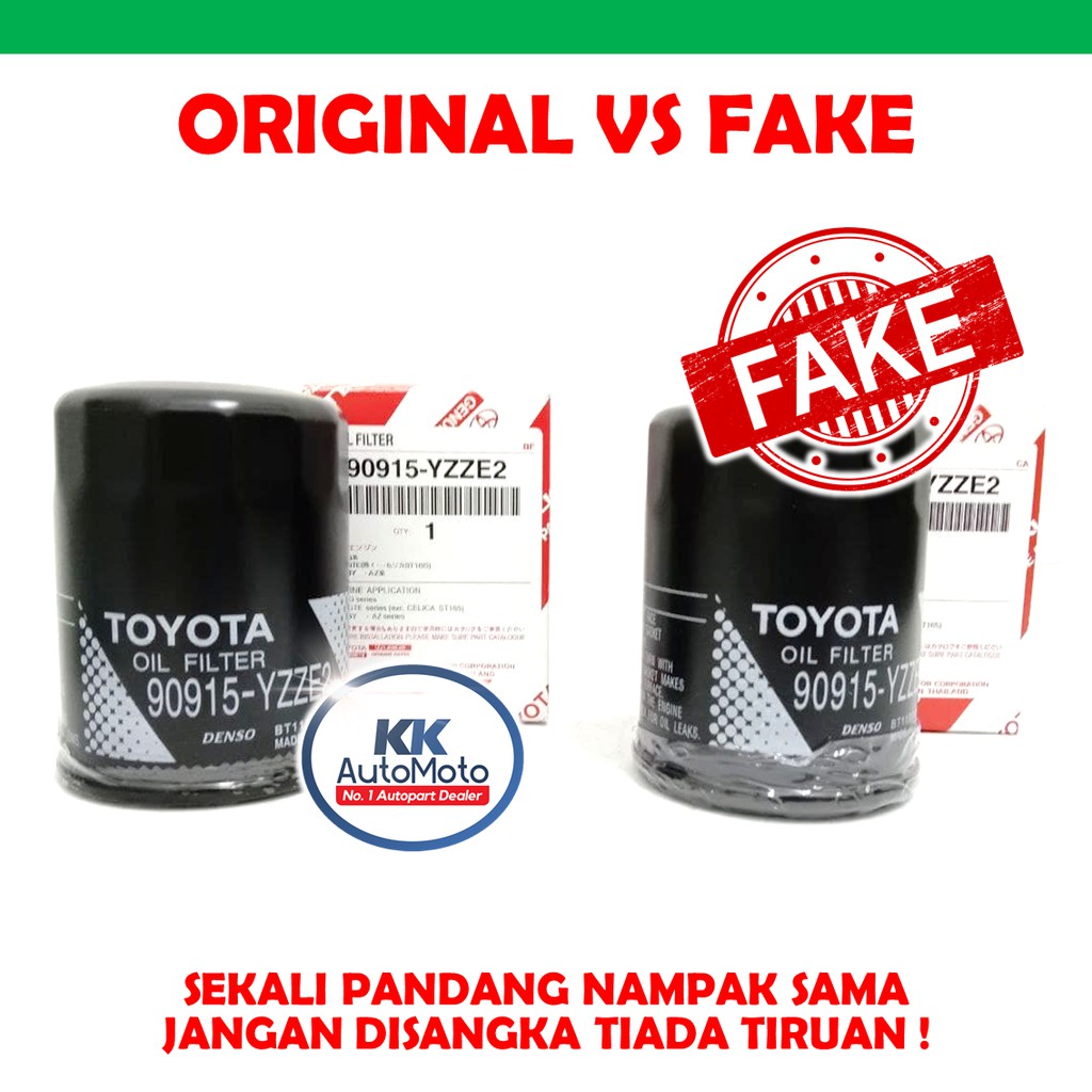 Genuine Original Toyota Oil Filter - Camry Estima 2.4 Harrier 2.4 ...