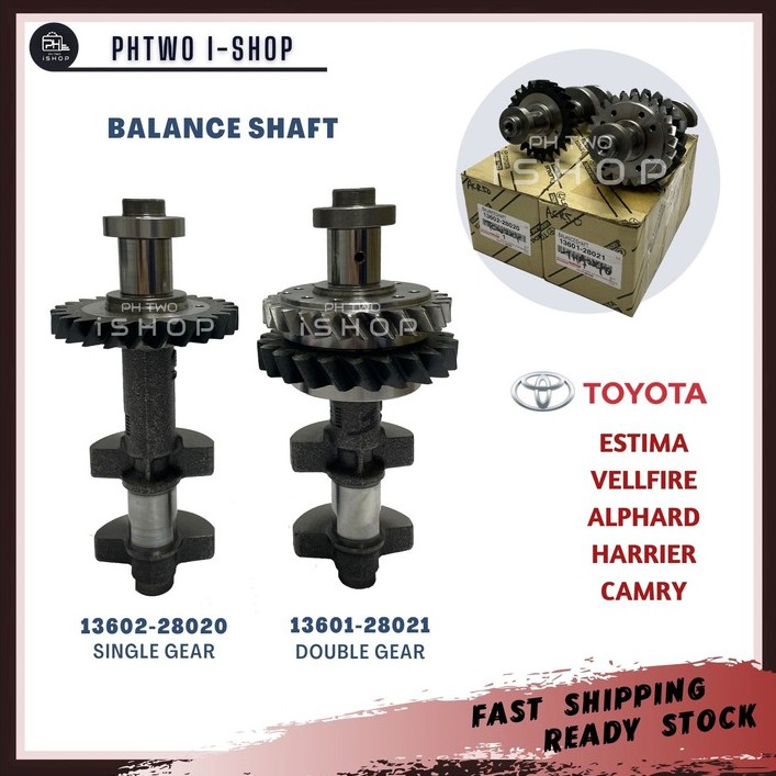 BALANCE SHAFT TOYOTA ESTIMA ACR30 ACR50 VELLFIRE ALPHARD ANH10 ANH20