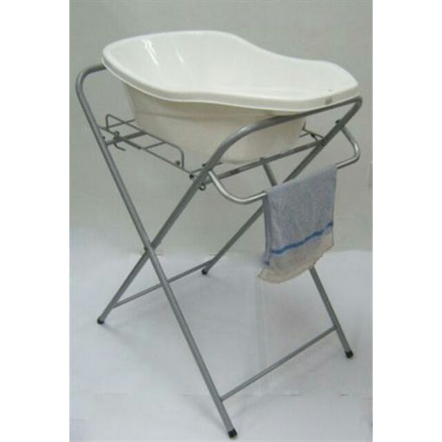 Folding baby hot sale bath stand