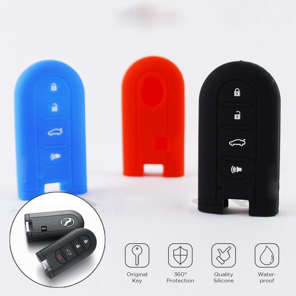 Cover Kunci Perodua Bezza / All-New Myvi / Aruz 4 Buttons Silicone ...