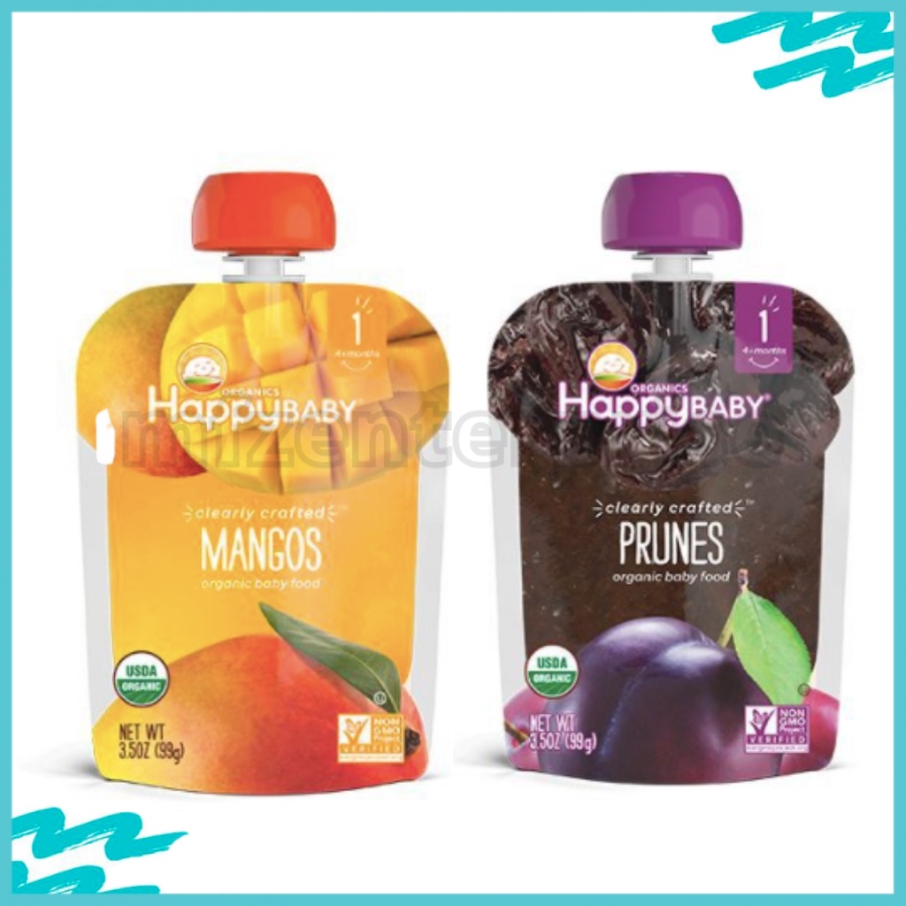 Happy baby organic clearly crafted stage hot sale 1 baby food 1 prunes