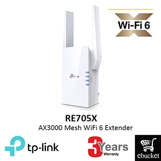 Repetidor WiFi6 Mesh RE705X TP-Link AX3000