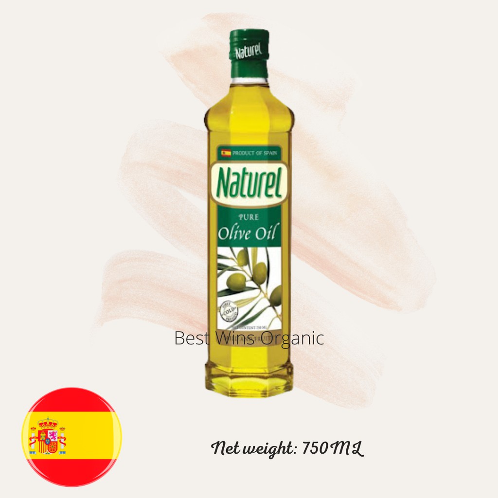NATUREL PURE OLIVE OIL IDEAL FOR STIR FRY, GRILLING AND ROASTING