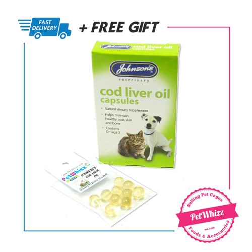 Johnson’s Cod Liver Oil Capsules REPACK 10’s (10 Biji/Pack) Shopee Malaysia
