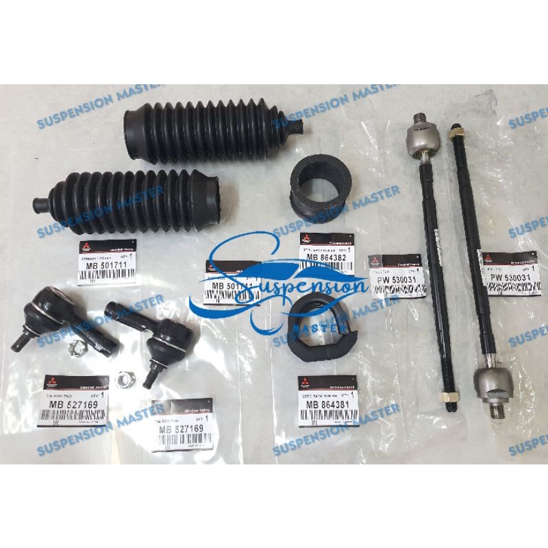 TIE ROD END/RACK END/STEERING RACK COVER/STEERING RACK RUBBER - 1 SET ...