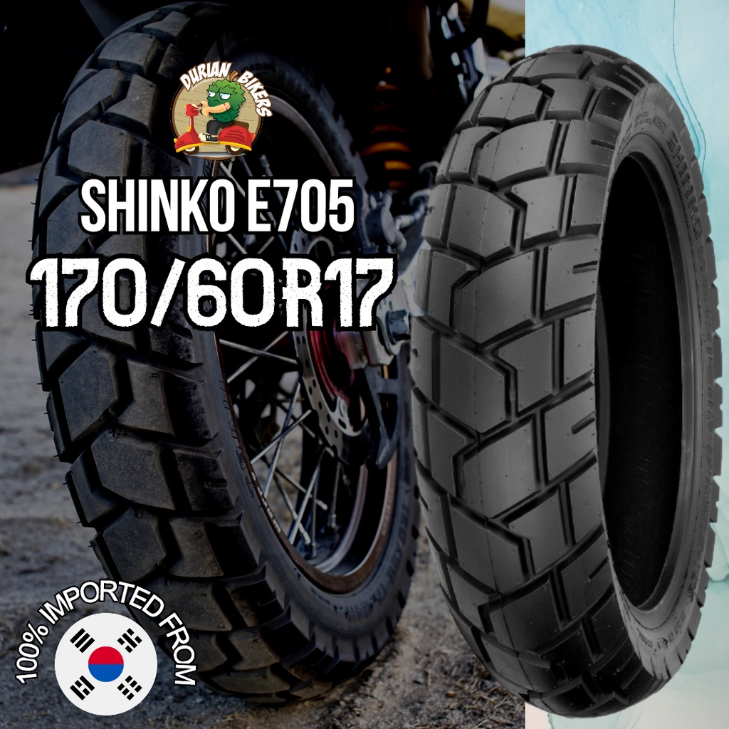 Korea Shinko Tires E705 (170/60R17), 170-60-17, 170/60x17, 170/60 17 ...