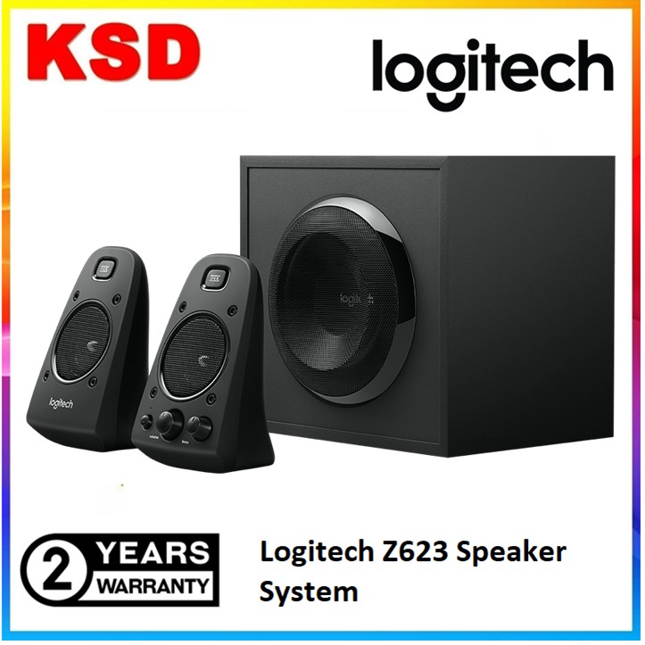 Logitech Z623 Speakers Logitech Z623 Speaker System – THX