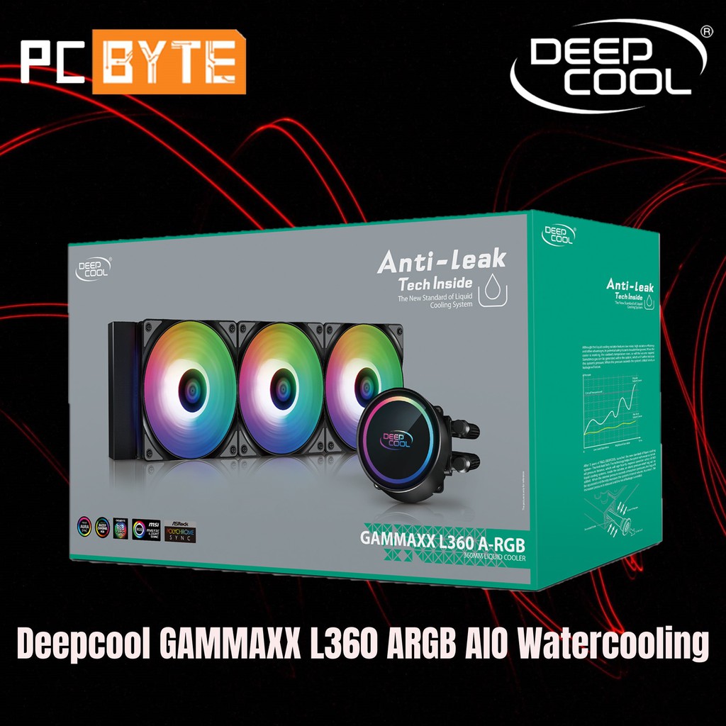 Deepcool Gammaxx L360 ARGB AIO Watercooling | Shopee Malaysia