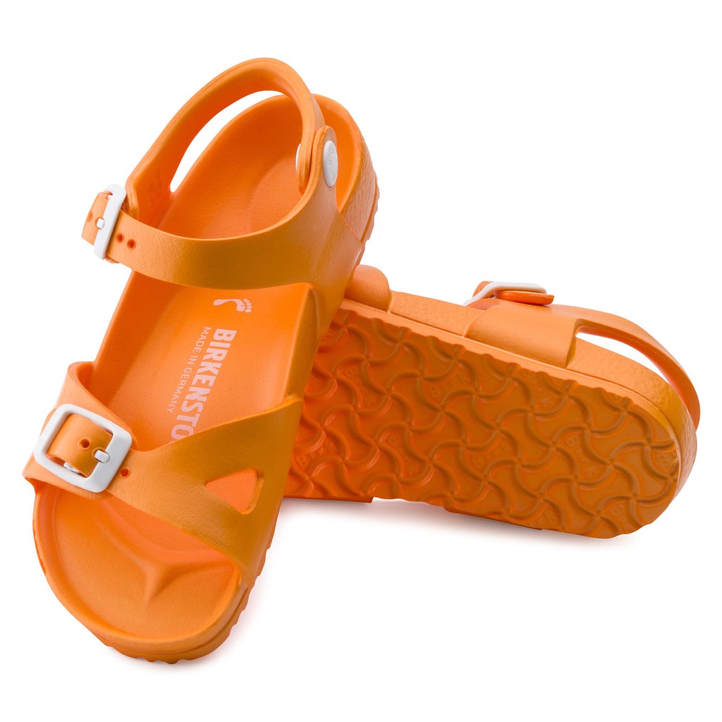 Birkenstock Rio EVA Kid Neon Orange Shopee Malaysia