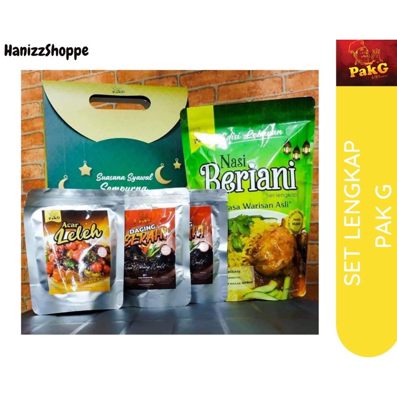 Set Lengkap Nasi Beriani Pak G | Shopee Malaysia