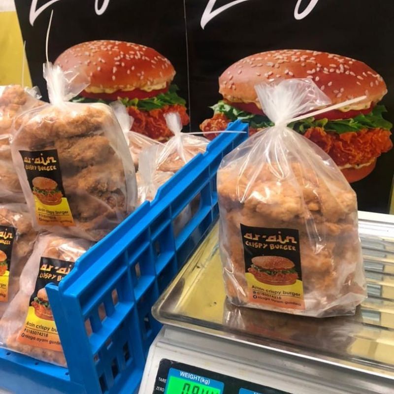 Frozen zinger burger Shopee Malaysia