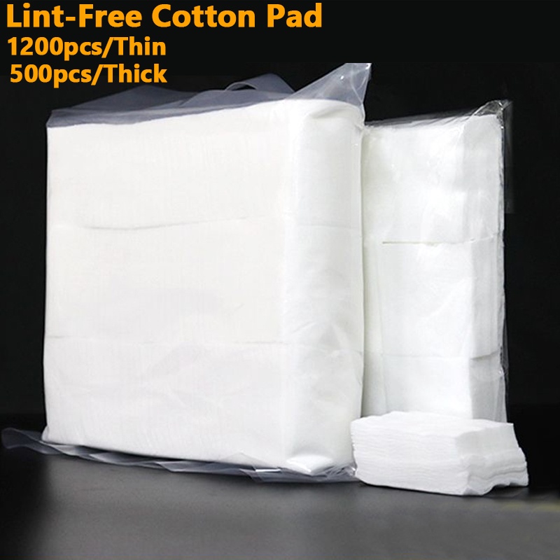 Lintfree Cotton Pad Eyelash Extensions Nail Semipermanent Salon Use